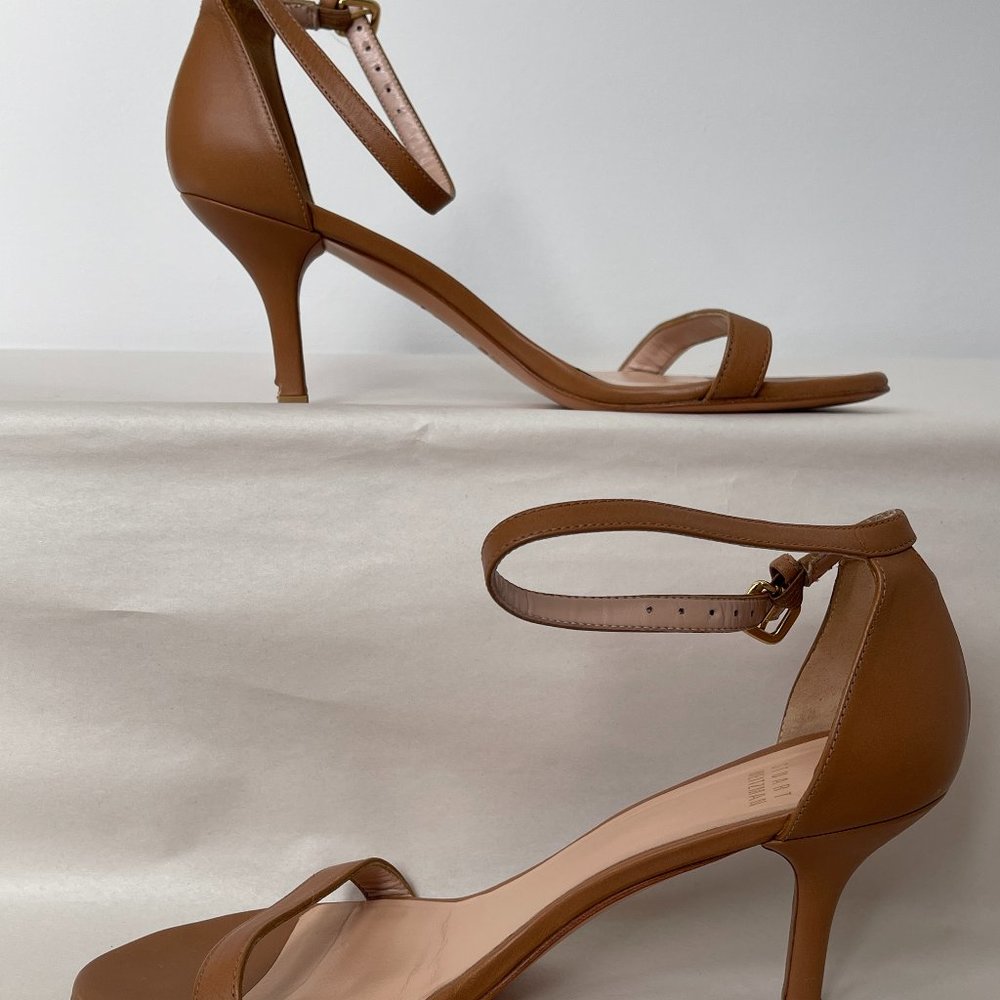 Stuart Weitzman  Sandals Tan Leather